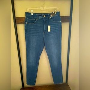 Express Jeans Skinny High Rise, 4-Way Hyper-Stretch 10R